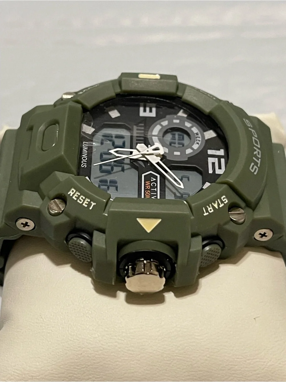 Activa Neo X Invicta Digital Analog Men's Watch - 55mm. Green